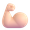 flexed biceps